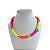 Choker Miçangas Bijuteria Olho Grego - Imagem 1