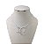 Colar Folheado Ouro 18k e Prata 925 Borboleta - Imagem 2