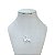 Colar Folheado Ouro 18k Fio de Silicone Calda de Sereia - Imagem 1