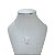 Colar Folheado Ouro 18k Fio de Silicone Gato - Imagem 1