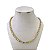 Choker Folheado Ouro 18k e Prata 925 Riviera Cristais - Imagem 4