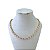 Choker Folheado Ouro 18k e Prata 925 Riviera Cristais - Imagem 1