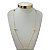 Colar Longo Folheado Ouro 18k Bolinhas - Imagem 1