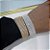 Pulseira Bijuteria Dourado e Prata Strass - Imagem 2