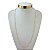 Colar Longo Folheado Ouro 18k e Prata 925 Bolinhas - Imagem 1