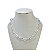 Choker Folheada Ouro 18k e Prata 925 Elos Oval Quadrado - Imagem 2