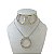 Conjunto Folheado Ouro 18k e Prata 925 Inspired Cravejado Dois Banhos - Imagem 2
