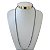 Colar Longo Folheado Ouro 18k e Prata 925 Riviera Trava Fina - Imagem 3