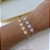 Pulseira Folheada Ouro 18k e Prata 925 Borboleta Cravejada - Imagem 2