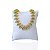 Pulseira Folheada Ouro 18k e Prata 925 Navetes Cravejado - Imagem 8