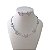 Conjunto Folheado Ouro 18k e Prata 925 Riviera Borboleta Cravejada - Imagem 1