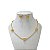 Conjunto Folheado Ouro 18k e Prata 925 Riviera Corações Cravejado - Imagem 3