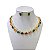 Conjunto Folheado Ouro 18k e Prata 925 Inspired Oval Cravejado - Imagem 2