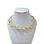 Choker Bijuteria Fios Dourado Estrela do Mar - Imagem 3