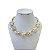 Choker Bijuteria Fios Dourado Estrela do Mar - Imagem 1