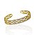 Bracelete Folheado Ouro 18k e Prata 925 Inspired Elos Cravejado - Imagem 1