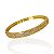 Bracelete Folheado Ouro 18k e Prata 925 Inspired Cravejado - Imagem 1