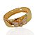 Bracelete Folheado Ouro 18k e Prata 925 Inspired Vespa Cravejada - Imagem 1