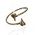 Bracelete Folheado Ouro 18k e Prata 925 Nossa Senhora Cravejada - Imagem 1