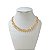 Choker Folheada Ouro 18k e Prata 925 Cristais - Imagem 3