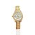 Relógio Aço Feminino Redondo Strass - Imagem 1