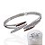 Conjunto Anel e Bracelete Folheado Ouro 18k e Prata 925 Palitos Cravejado - Imagem 2