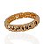 Bracelete Folheado Ouro 18k e Prata 925 Abaulado Ondas - Imagem 1
