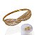 Conjunto Anel e Bracelete Folheado Ouro 18k e Prata 925 Folhas Cravejada - Imagem 1