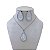 Conjunto Folheado Ouro 18k e Prata 925 Gota Madrepérola - Imagem 2
