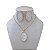 Conjunto Folheado Ouro 18k e Prata 925 Oval Madrepérola - Imagem 1