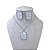 Conjunto Folheado Ouro 18k e Prata 925 Quadrado Madrepérola - Imagem 2