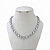 Colar Folheado Ouro 18k e Prata 925 Redondo Cravejado - Imagem 2