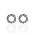 Brinco Folheado Ouro 18k e Prata 925 Mandala Vazada Cravejada - Imagem 2