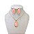 Conjunto Folheado Ouro 18k e Prata 925 Pedraria Gota - Imagem 3