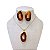 Conjunto Folheado Ouro 18k e Prata 925 Pedraria Orgânico Vazado - Imagem 2