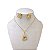 Conjunto Folheado Ouro 18k e Prata 925 Inspired Gato Cravejado - Imagem 4