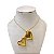 Colar Folheado Ouro 18k e Prata 925 Relicário Coração - Imagem 2