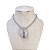 Colar Folheado Ouro 18k e Prata 925 Cordão Baiano Nossa Senhora Cravejada - Imagem 4