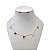 Choker Folheada Ouro 18k Pontos de Luz Quadrado - Imagem 2