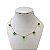 Choker Folheada Ouro 18k Pontos de Luz Quadrado - Imagem 6