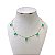 Choker Folheada Ouro 18k Pontos de Luz Quadrado - Imagem 3