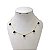 Choker Folheada Ouro 18k Pontos de Luz Quadrado - Imagem 5