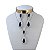 Conjunto Folheado Ouro 18k e Prata 925 Gota Comprida Cravejada - Imagem 6