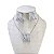 Conjunto Folheado Ouro 18k e Prata 925 X Cravejada - Imagem 3