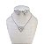 Conjunto Folheado Ouro 18k e Prata 925 Vespa Cravejada - Imagem 2