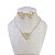 Conjunto Folheado Ouro 18k e Prata 925 Vespa Cravejada - Imagem 1