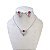 Conjunto Folheado Ouro 18k e Prata 925 Vespa Cravejada - Imagem 7