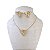 Conjunto Folheado Ouro 18k e Prata 925 Vespa Cravejada - Imagem 5
