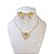Conjunto Folheado Ouro 18k e Prata 925 Vespa Cravejada - Imagem 4