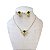 Conjunto Folheado Ouro 18k e Prata 925 Vespa Cravejada - Imagem 3
